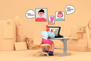 二楼窗外的老人